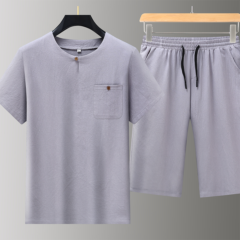 High-quality fashionable men's - огляд і ціна Short Linen Drawstring