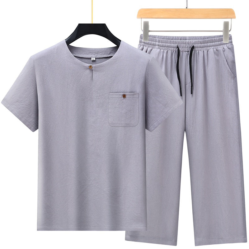 High-quality fashionable men's - огляд і ціна Short Linen Drawstring