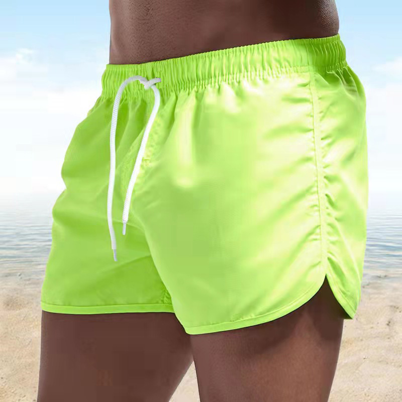 Men's 2026 Solid Drawstring Br - огляд і ціна Trunks Board Surf