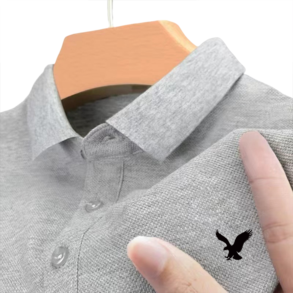 Summer New POLO Shirt Men's La - огляд і ціна Polo Shirt Pique