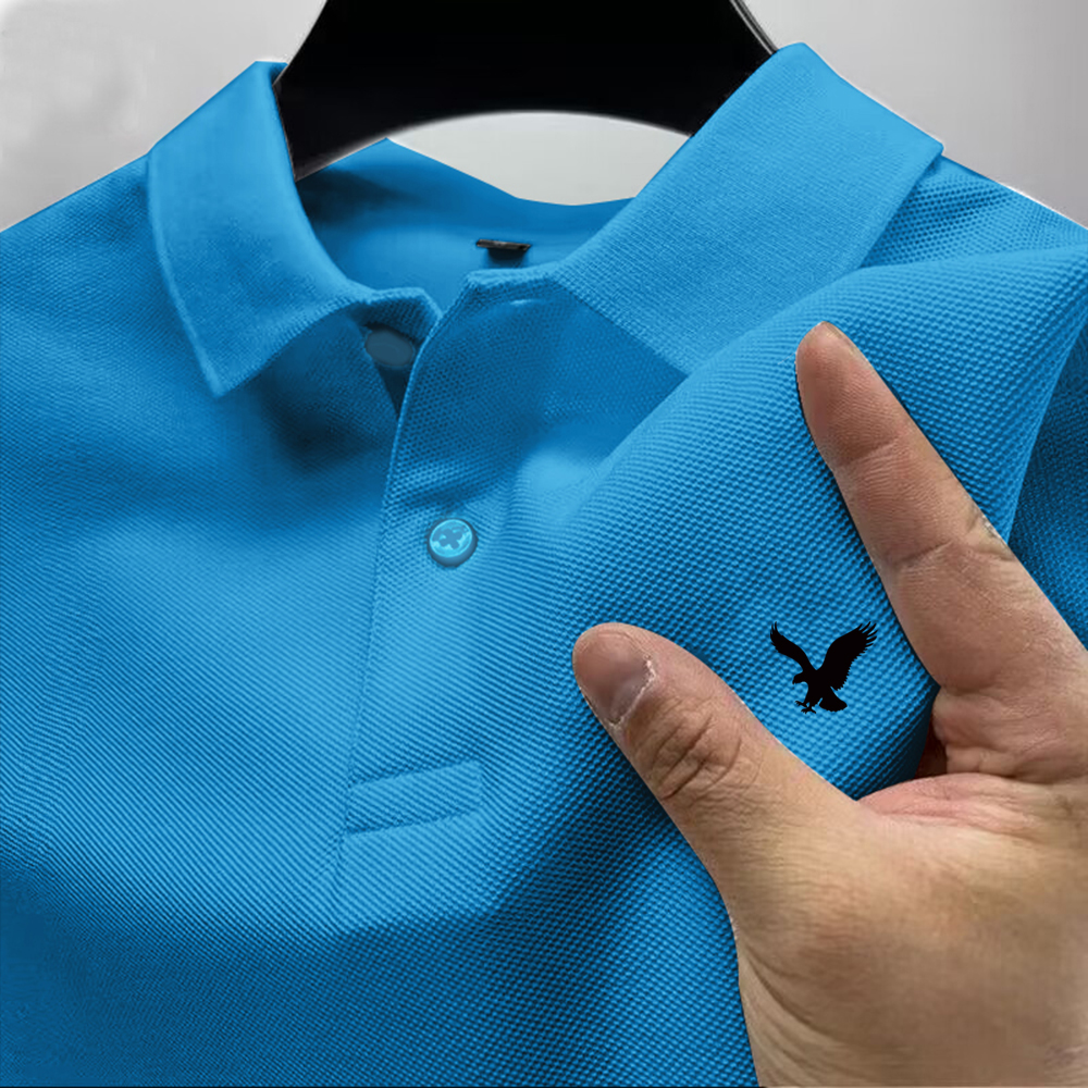 Summer New POLO Shirt Men's La - огляд і ціна Polo Shirt Pique