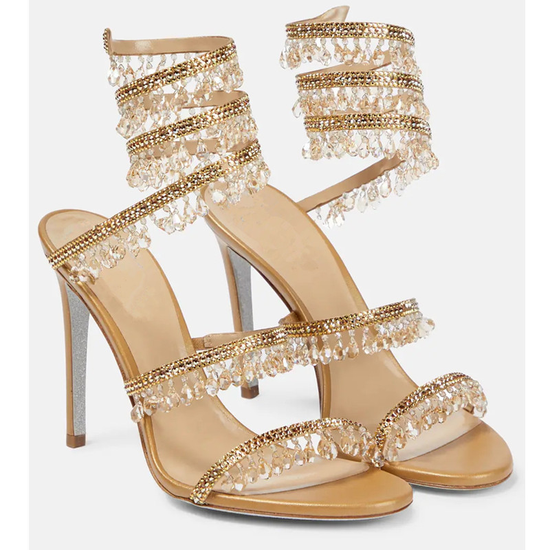 Sexy Green Crystal Fringe Stil - огляд і ціна Casual Sandal Leather