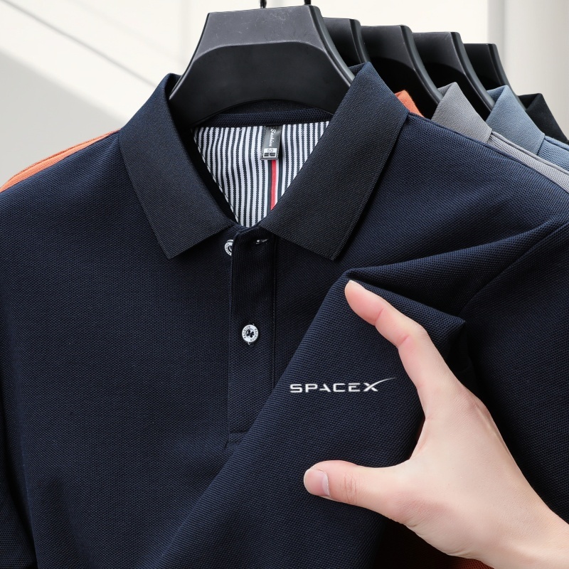 100%pure cotton summer new men - огляд і ціна Polo Shirt Pique