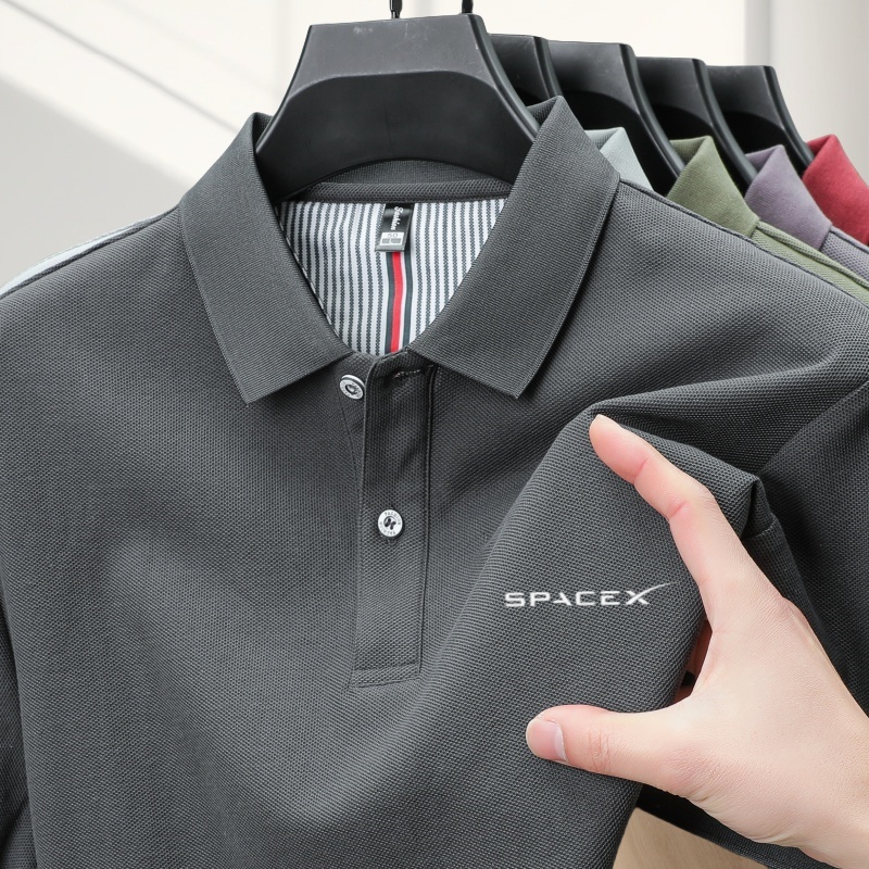 100%pure cotton summer new men - огляд і ціна Polo Shirt Pique
