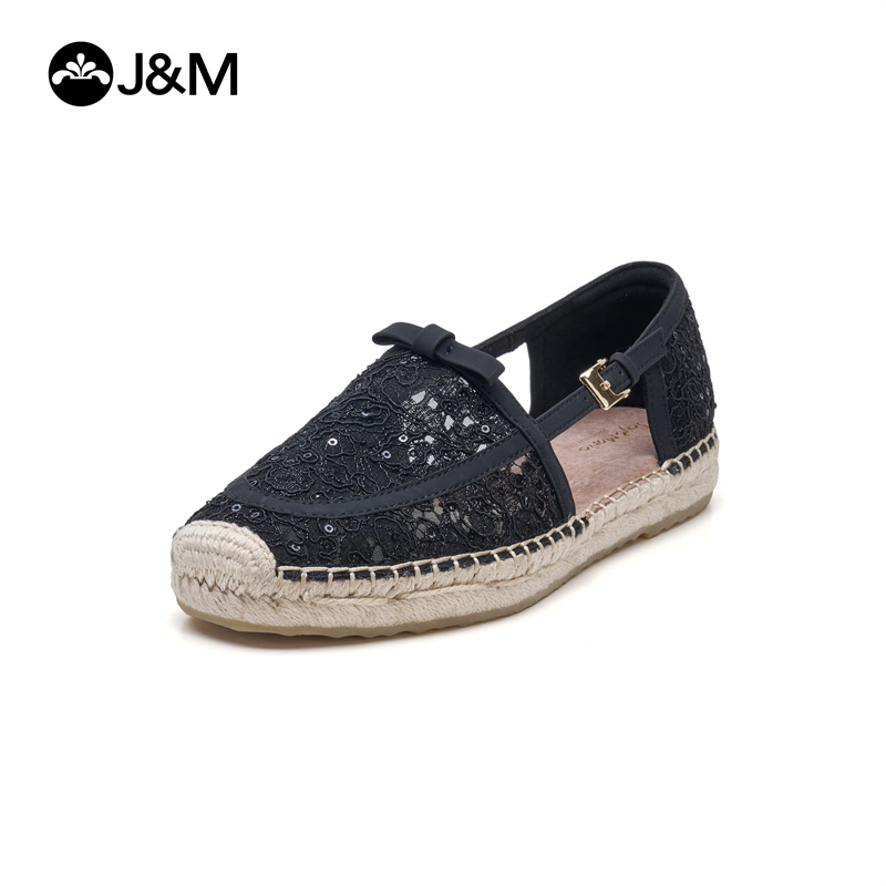 J&M Women Loafers Korean Flora - огляд і ціна Espadrille Slip On