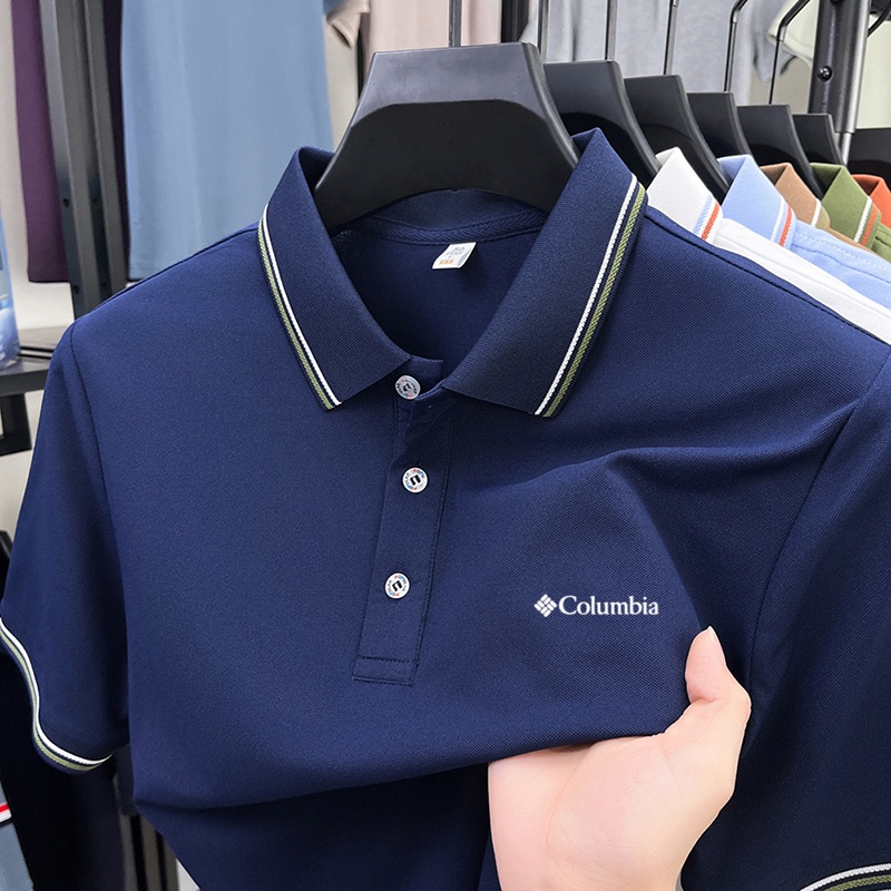 Summer men's new lapel short s - огляд і ціна Polo Shirt Pique