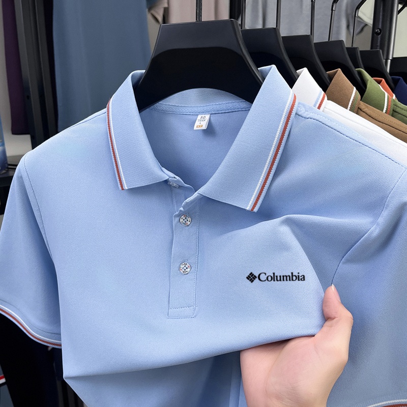 Summer men's new lapel short s - огляд і ціна Polo Shirt Pique