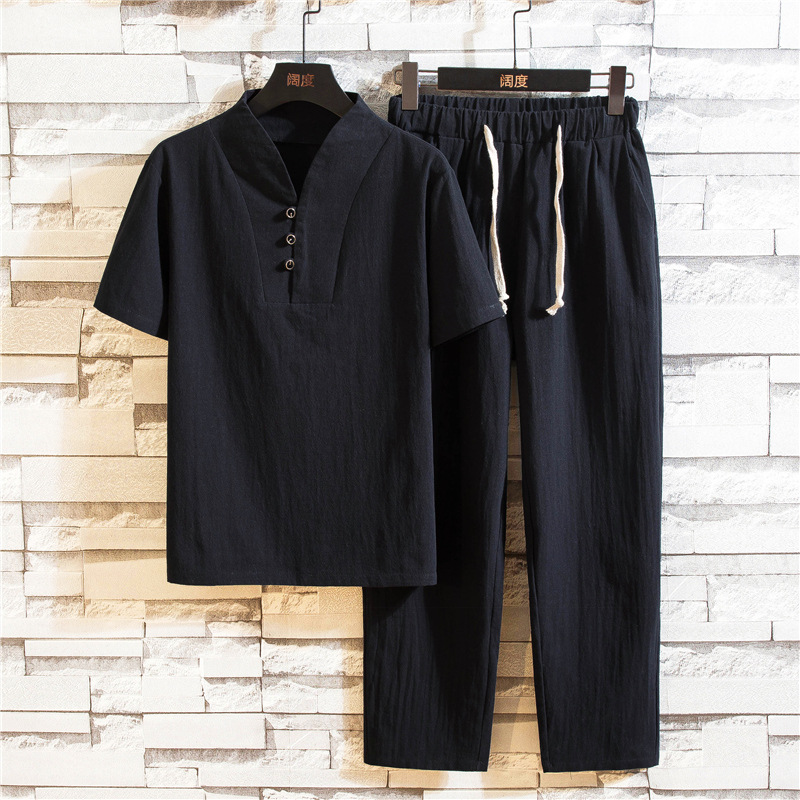 Men's Summer Cotton Linen Shor - огляд і ціна Linen Shirt Breathable