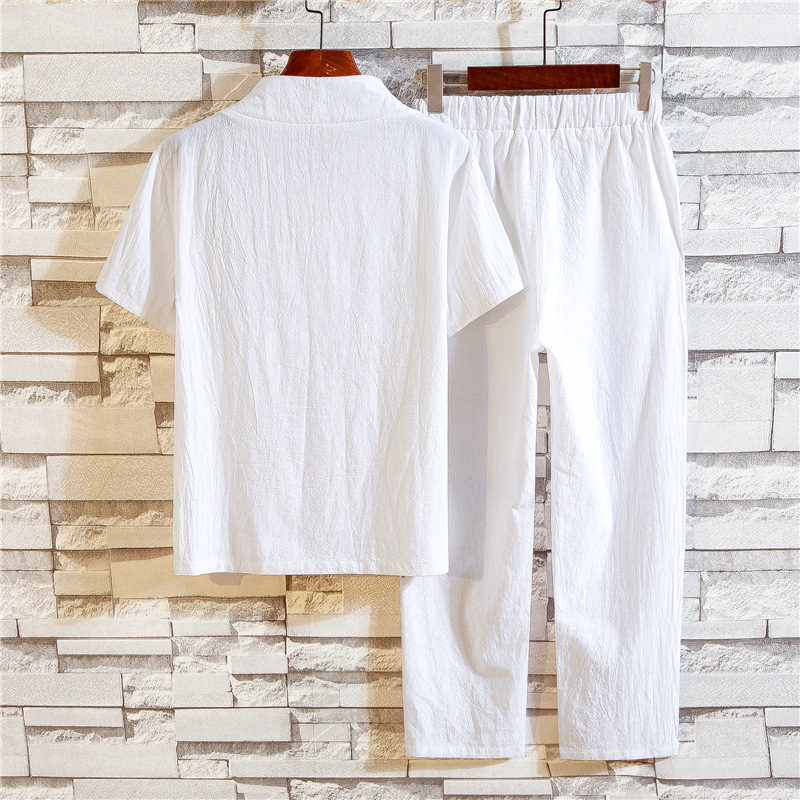 Men's Summer Cotton Linen Shor - огляд і ціна Linen Shirt Breathable
