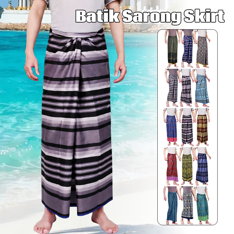Batik Print Beach Sarong Wrap  - огляд і ціна Sarong Men Wrap