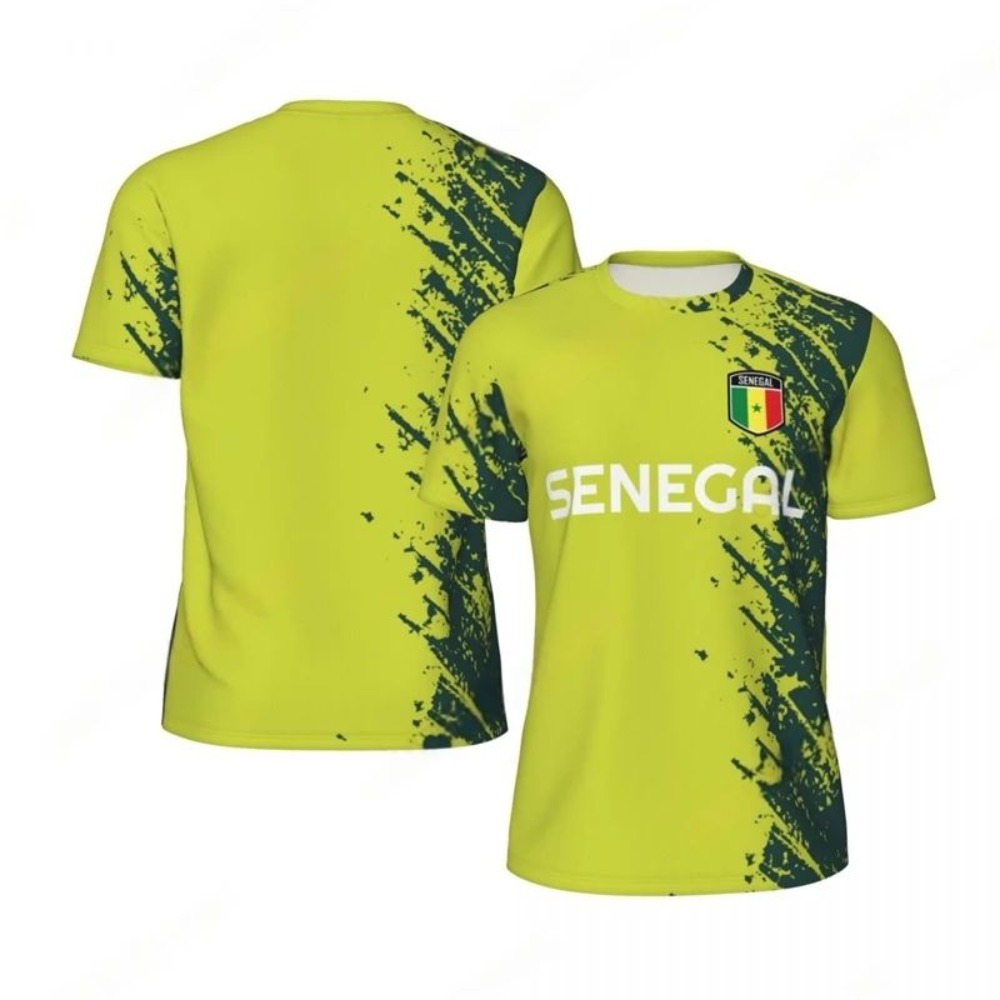2026 New Summer Senegal Flag G - огляд і ціна Tee Graphic Print