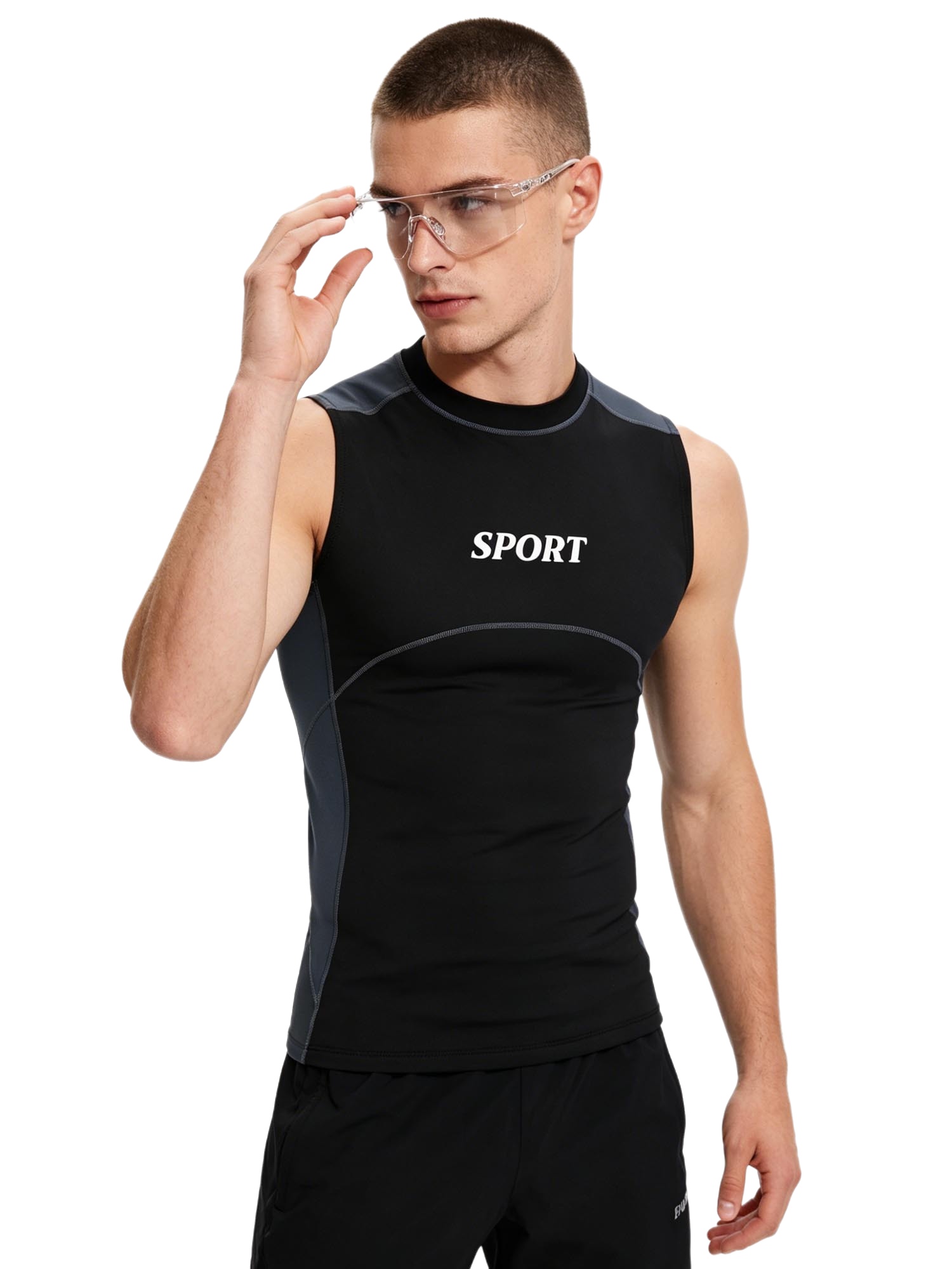 Mans Compression Tank Top Pull - огляд і ціна Tank Top Muscle