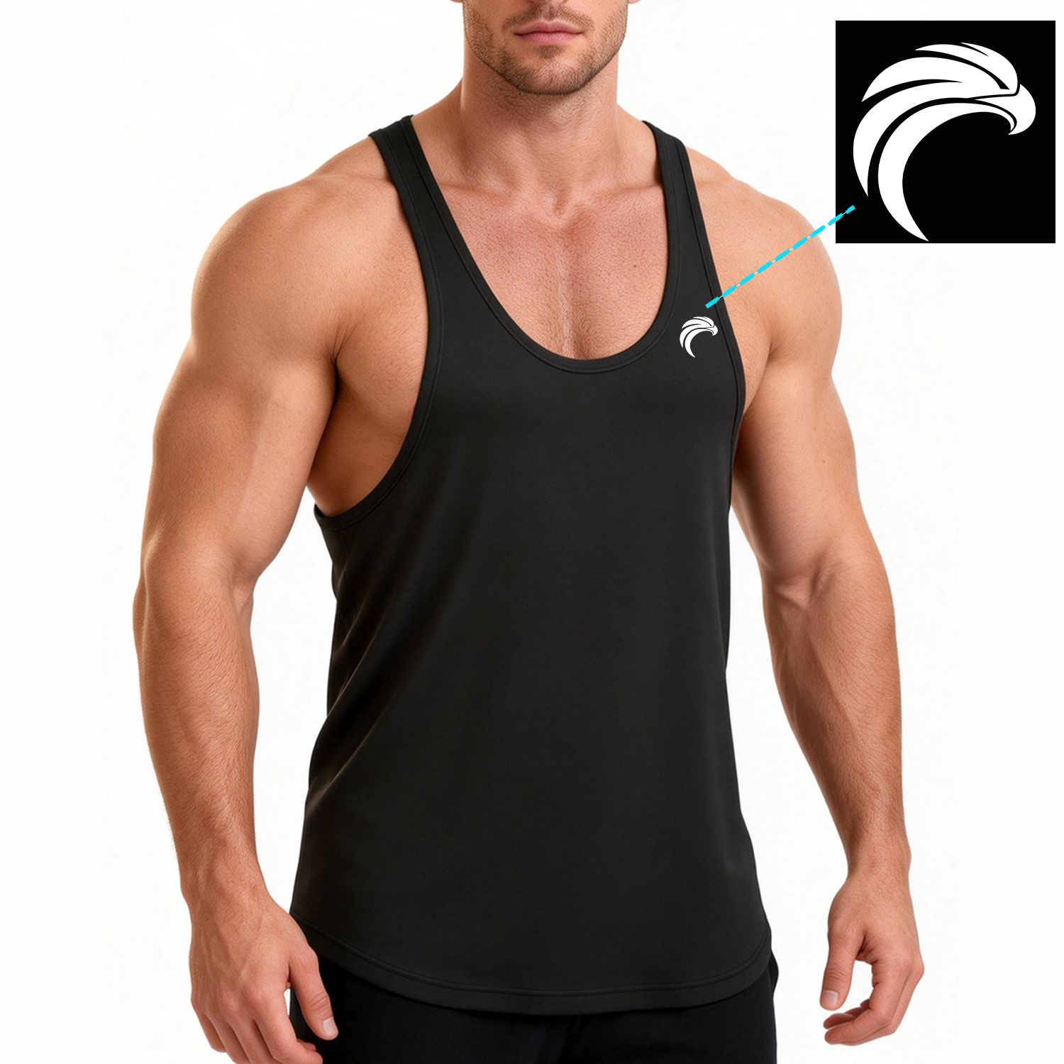 Men's Gym Tank Tops Quick Dry  - огляд і ціна Tank Top Muscle