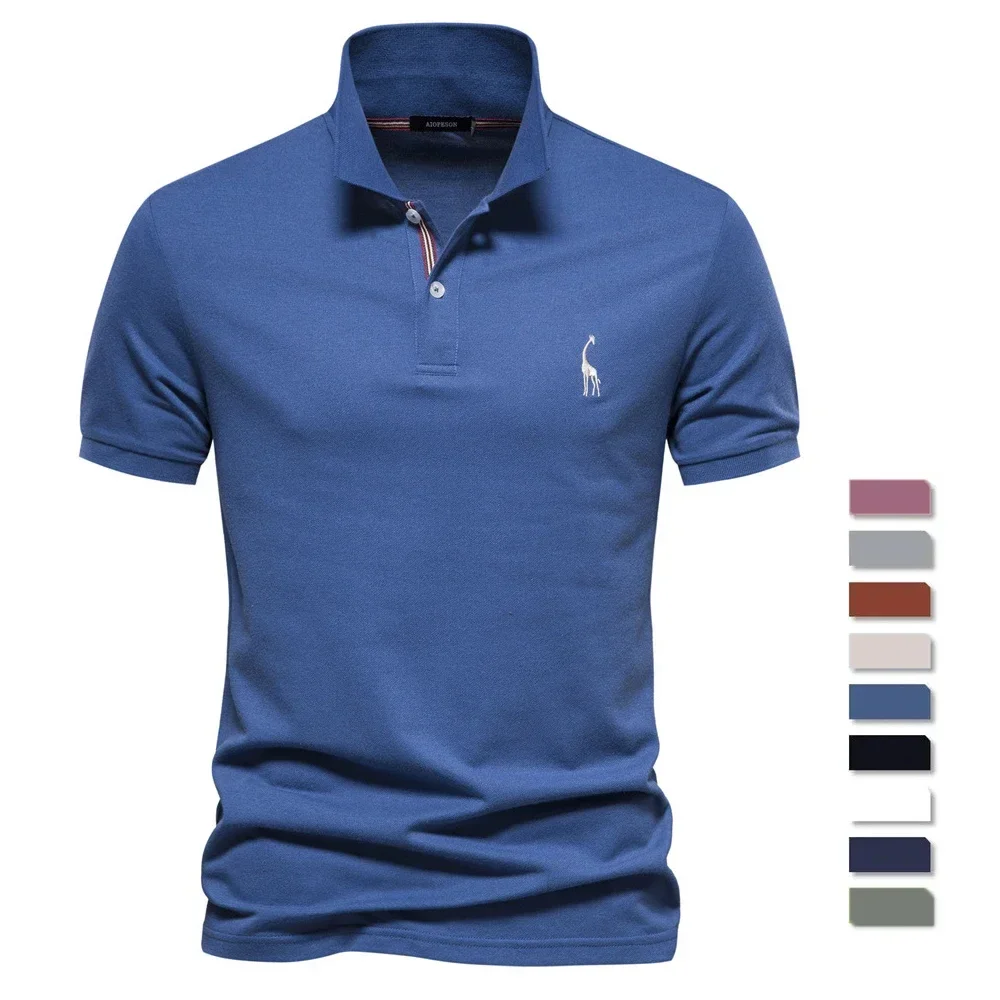 Summer High-quality Cross-bord - огляд і ціна Polo Shirt Pique