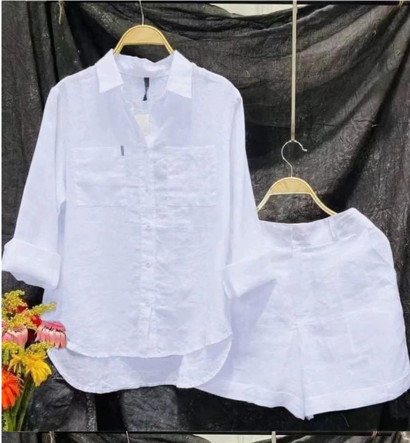 Summer Cotton Linen Casual Hom - огляд і ціна Linen Shirt Breathable