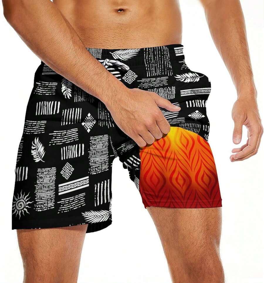 Mens Quick Dry Swim Trunks Wit - огляд і ціна Swim Trunk Quick Dry