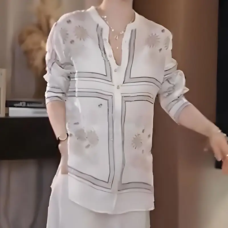 Women New Design Loose Tempera - огляд і ціна Resort Shirt Floral