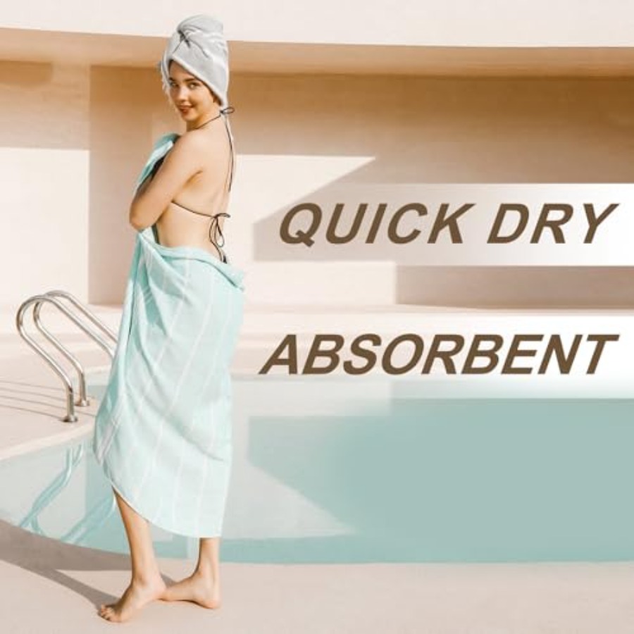 Packs Turkish Beach Towel Bath - огляд і ціна Beach Towel Large