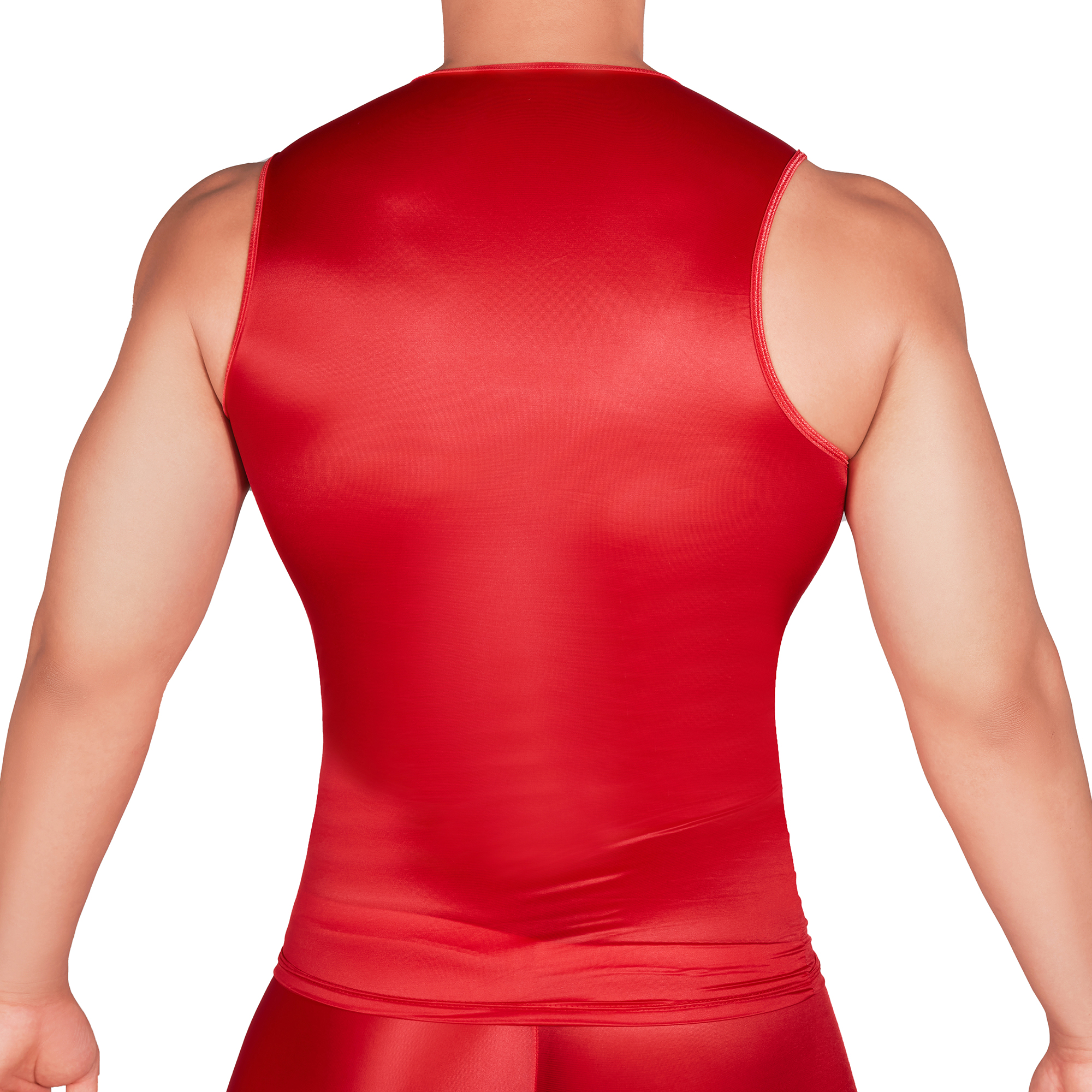 Solid Color Men's Slim Smooth  - огляд і ціна Tank Top Muscle