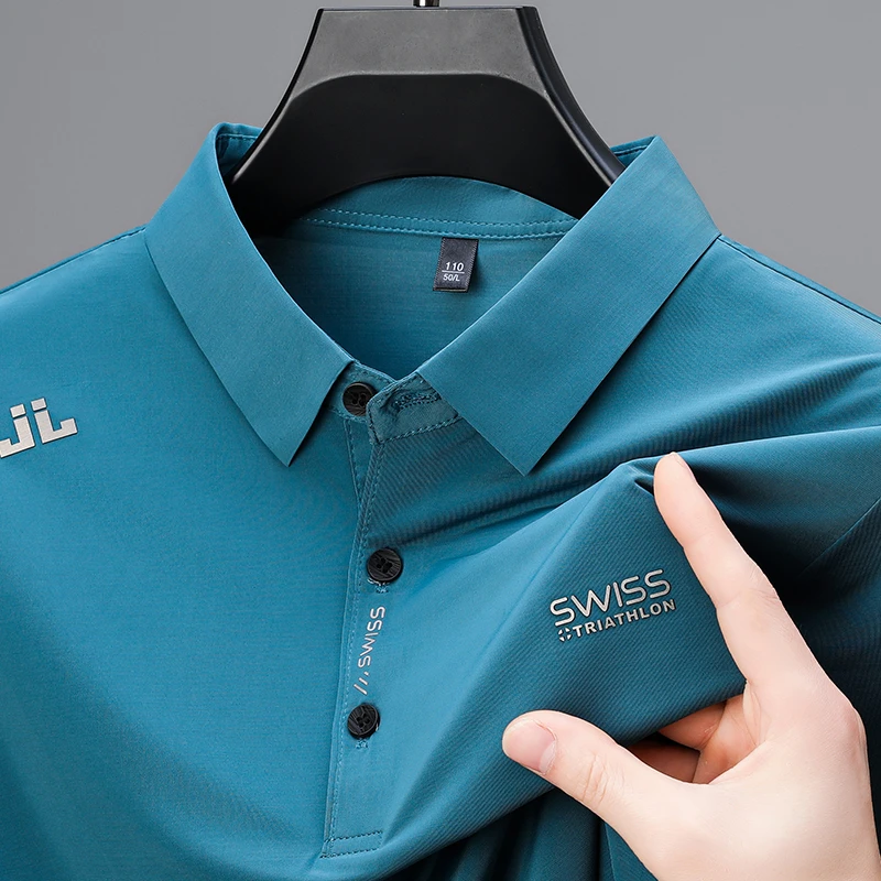 New Men's Business Casual Shor - огляд і ціна Polo Shirt Pique