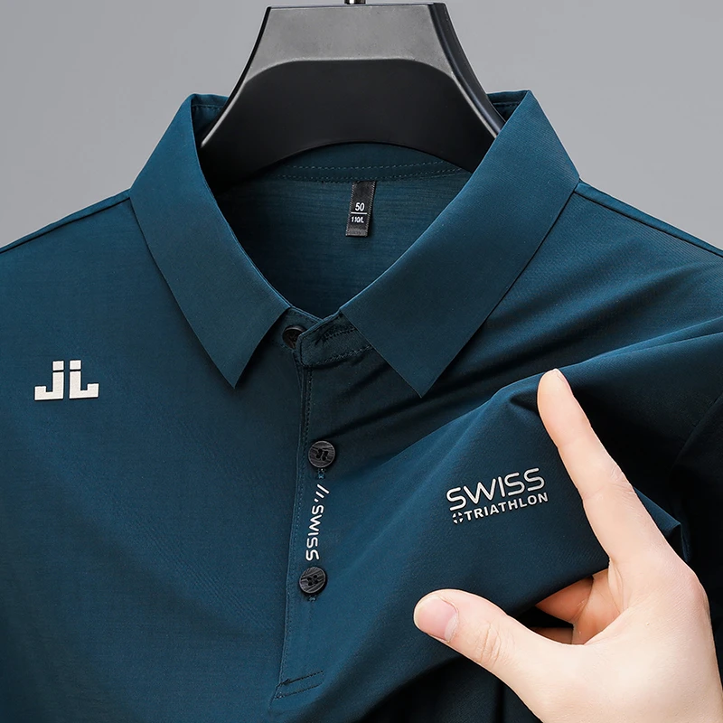 New Men's Business Casual Shor - огляд і ціна Polo Shirt Pique