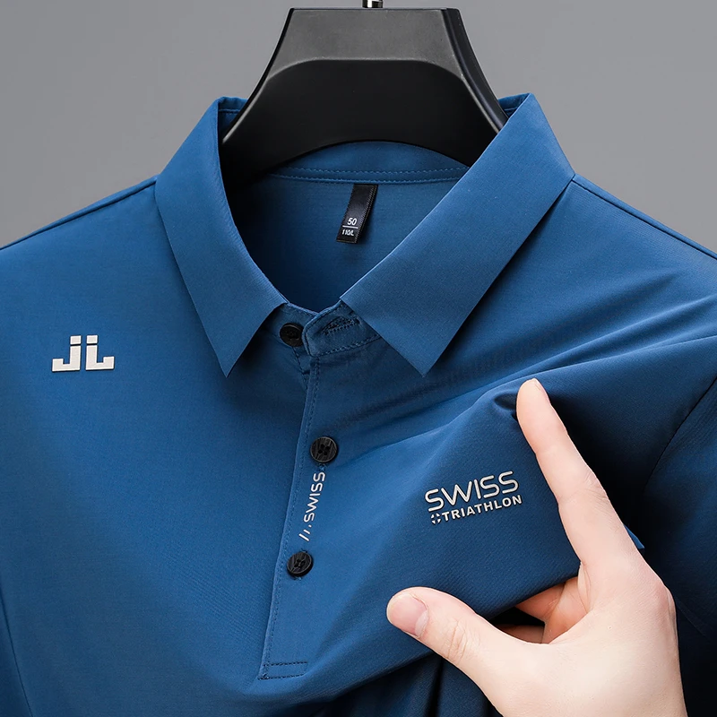 New Men's Business Casual Shor - огляд і ціна Polo Shirt Pique