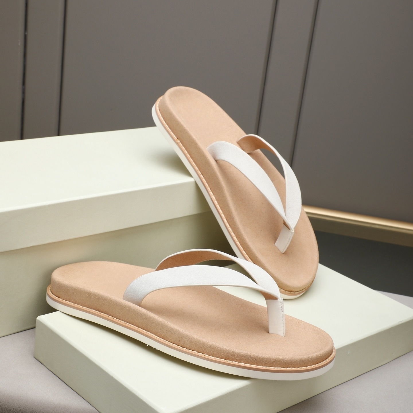 Luxury Brand Genuine Leather S - огляд і ціна Flip Flop Leather Men