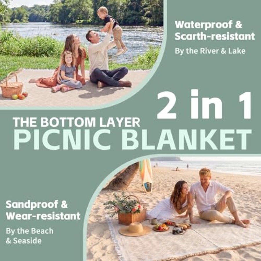 2 in 1 Extra Large Boho Beach  - огляд і ціна Beach Towel Large