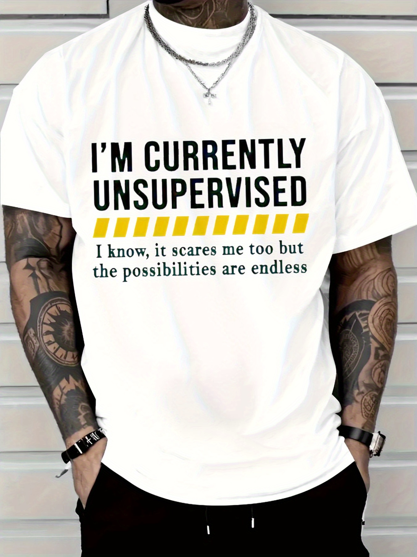 New Men's Casual Cotton T-Shir - огляд і ціна Tee Graphic Print