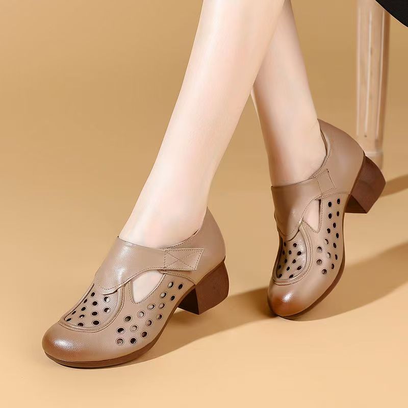 Women's Summer New Leather Hol - огляд і ціна Casual Sandal Leather