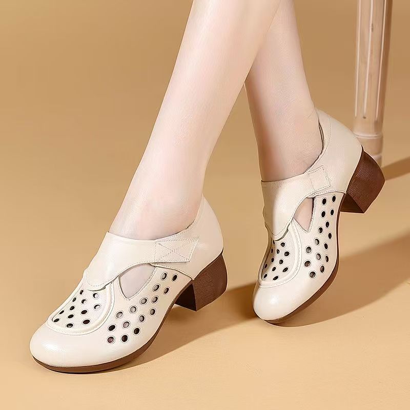Women's Summer New Leather Hol - огляд і ціна Casual Sandal Leather