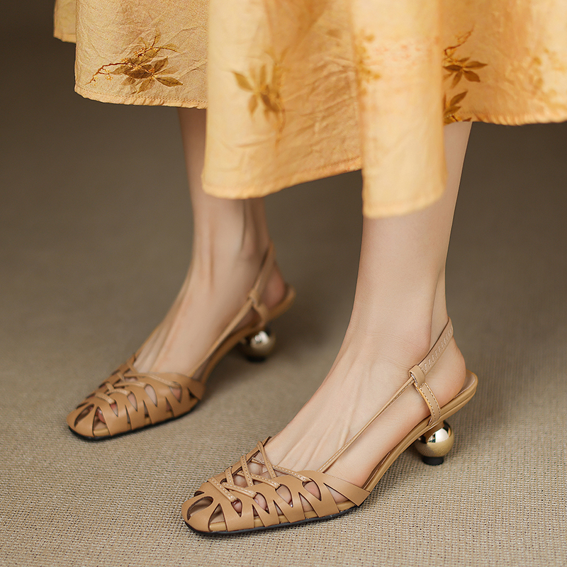 2026 Summer Designer High Heel - огляд і ціна Casual Sandal Leather