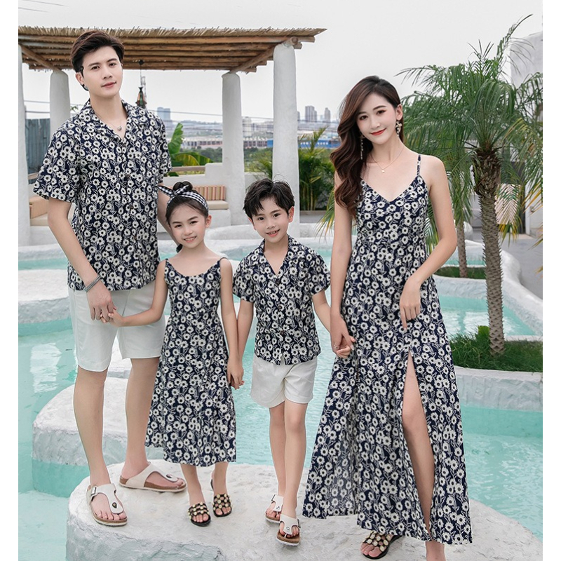 Family Matching Outfit Floral  - огляд і ціна Resort Shirt Floral