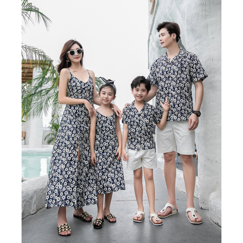 Family Matching Outfit Floral  - огляд і ціна Resort Shirt Floral