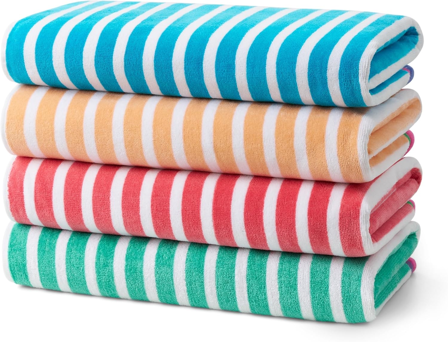 Colorful Racing Striped Beach  - огляд і ціна Beach Towel Large