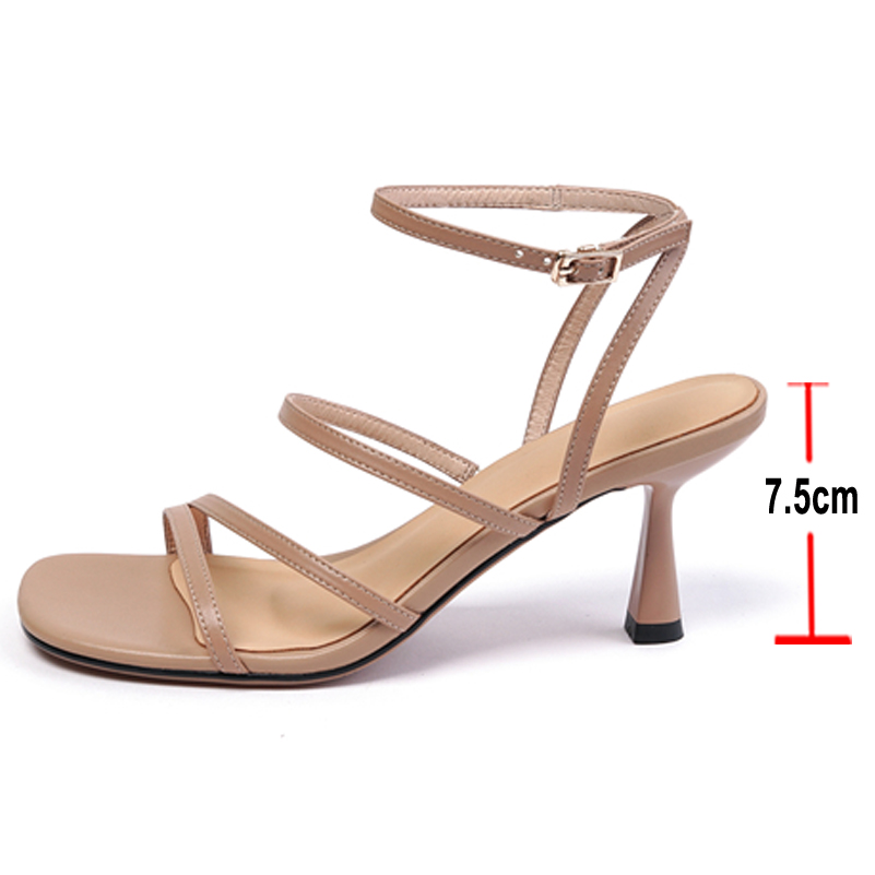 Meotina Sandals Women Shoes Sq - огляд і ціна Casual Sandal Leather